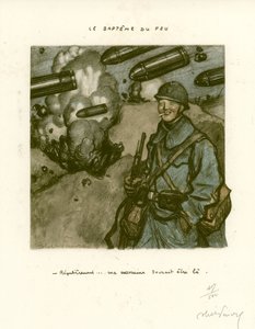 Il battesimo del fuoco da Jules Abel Faivre